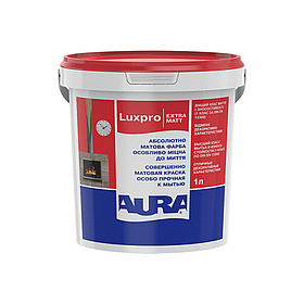 Миюча фарба для стін і стелі Aura Luxpro Extramatt 1л