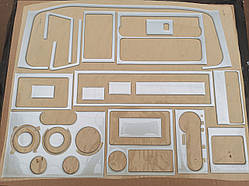 Декор салону під алюміній Volkswagen Transporter T4 1996-1998