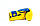 Боксерські рукавиці PowerPlay 3021 Ukraine Жовто-Сині 16 унцій, фото 3