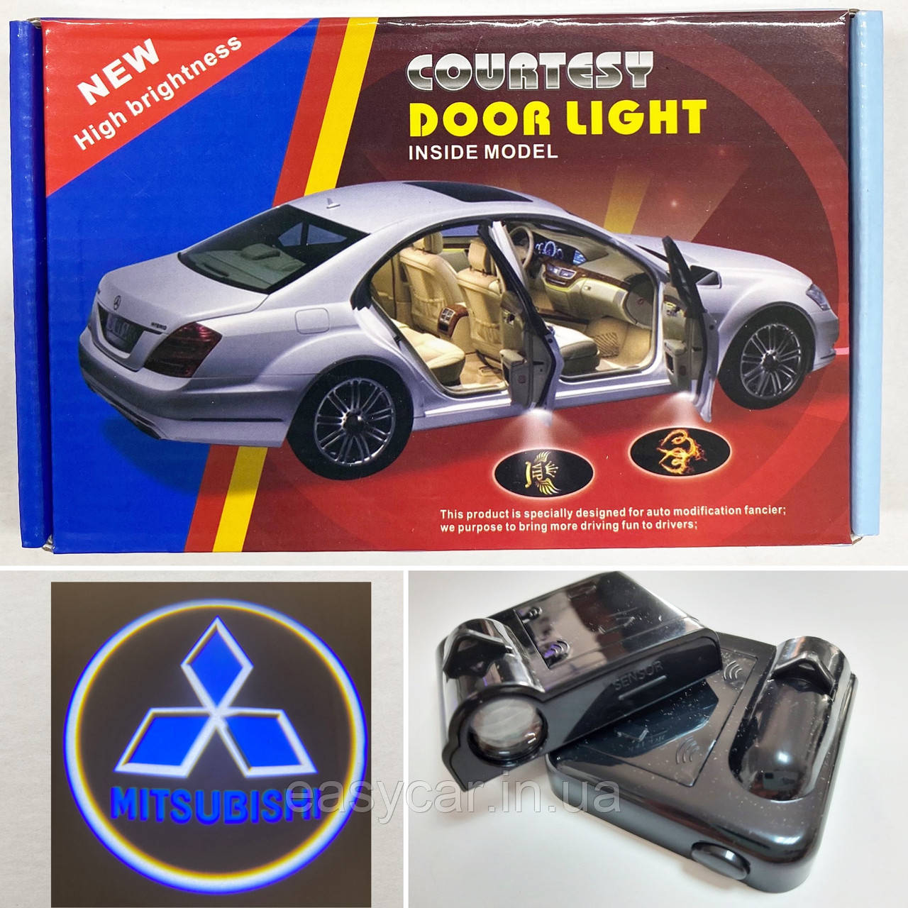 Логотип підсвічування двері Мітсубіші Lazer door logo light MITSUBISHI, фото 1