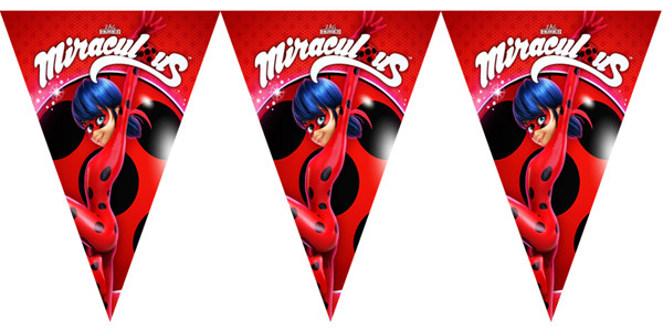 "Супер дівчина" - Вимпел (15 прапорців), фото 1