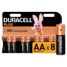 Батарейки Duracell Plus AA Alakaline 8 шт