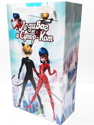 "Супер дівчина" - Пакет 22/20/8 см, фото 1