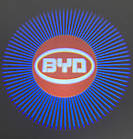 Логотип підсвічування двері БІД Lazer door logo BYD, фото 2
