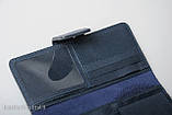 Шкіряний гаманець ручної роботи, якісний клатч-гаманець, фото 5