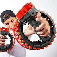 Бластер з автоматичним механізмом GROWLER Акумуляторний кулемет іграшковий на 28 зарядів