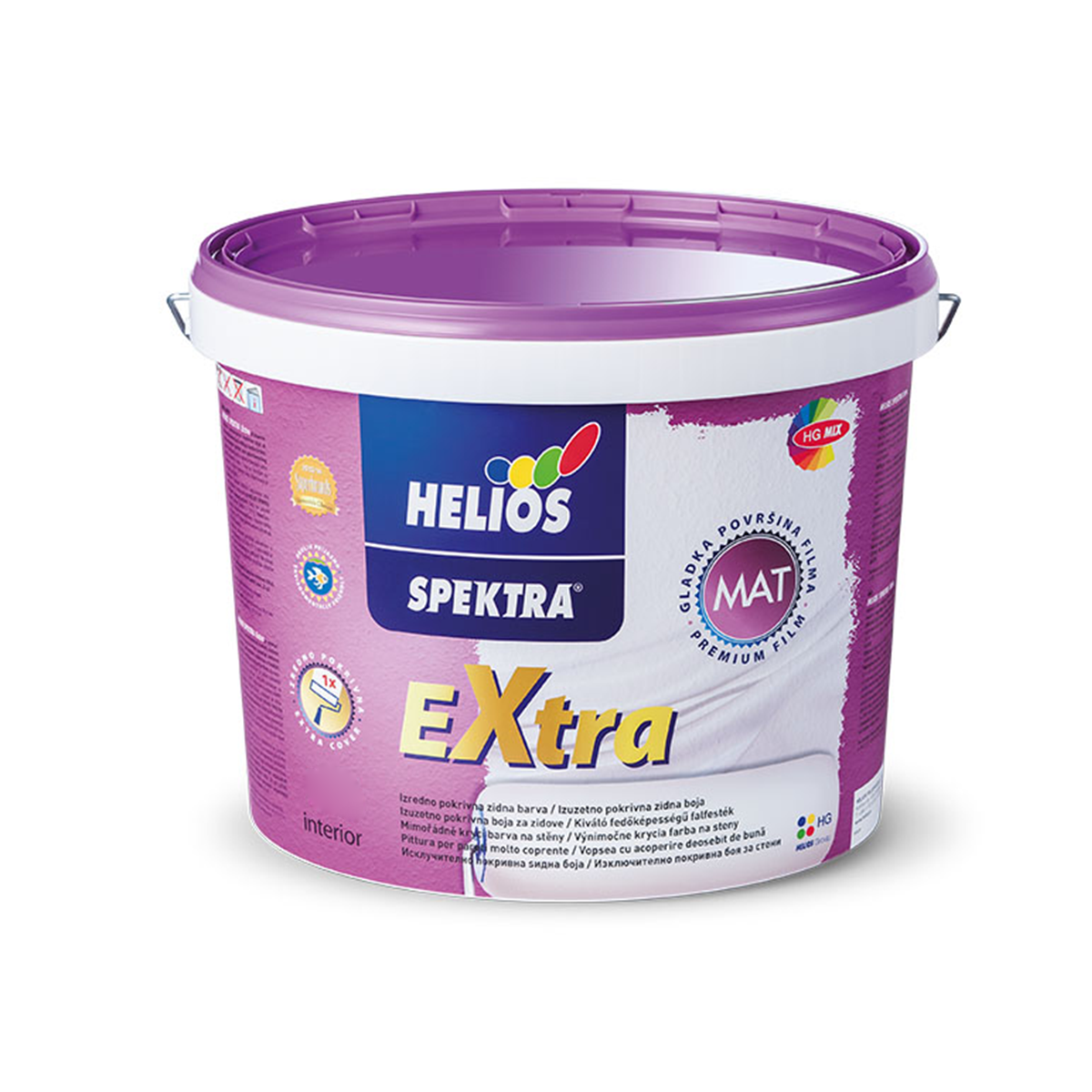 Інтер'єрна фарба Helios Spektra Extra матова 10л, фото 1