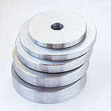 Блін на штангу 2 кг сталевий (диск для штанги гантелей метал) M_0237, фото 4