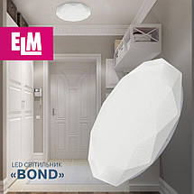 Світильник Світлодіодний накладний ELM Bond 36W 4000К IP20 Білий (26-0115), фото 3