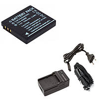 Комплект "Акумулятор+Зарядка" Panasonic VW-VBJ10 CGA-S008 DMW-BCE10 (1000 mAh) Premium Quality