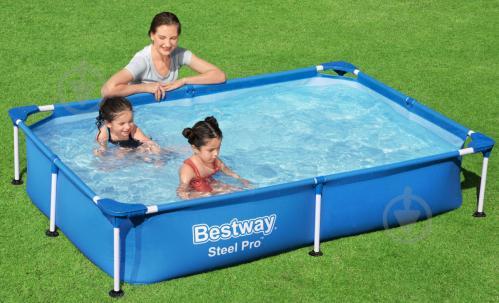 Басейн каркасний Bestway 1200 л 221х150х43 см 56040