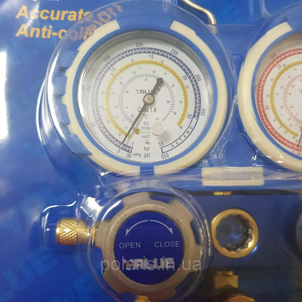 Манометрический коллектор двухвентельный VALUE VMG -2 R410-B-02 ( R410 ...