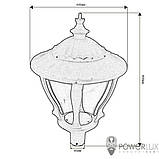 Парковий LED світильник PWL 30W GREENPARK-Z3, фото 3