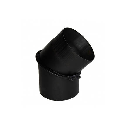 Димохідне коліно KAISER PIPES 45° універсальне регульоване (2мм) Ø150, фото 1
