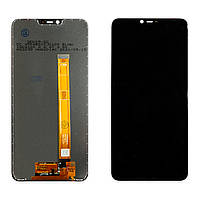 Дисплей OPPO A3S/A5/Realme C1 c чорним тачскріном