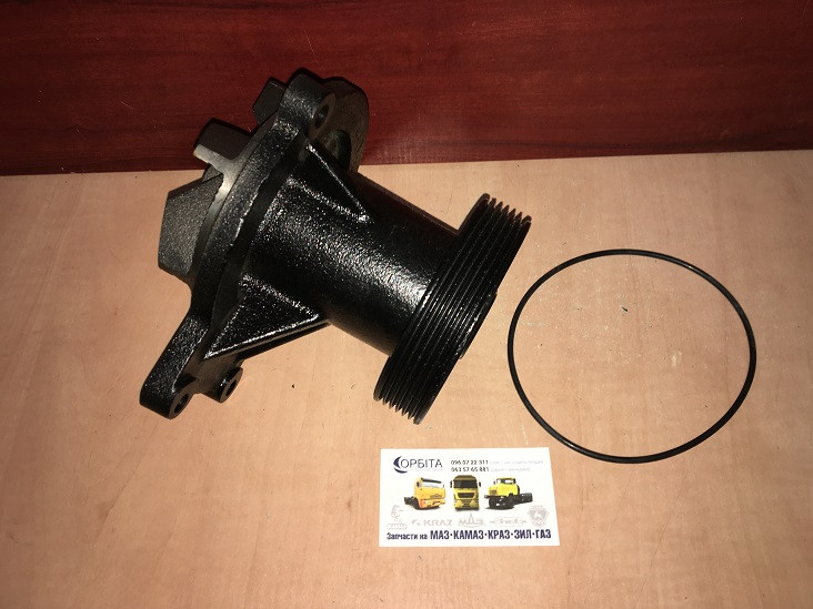 740.50-1307010 Насос водяний помпа КАМАЗ 6520 ЄВРО-2 (двигун 740.30, 740.50) Professional (RIDER), фото 1