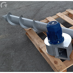 Аератор зерна 1,5 кВт (Зерновентилятор, зерносушарка, віялка для зерна). 220 Вт