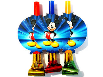 "Микки Маус" - Язычки гудки (6 шт. в уп.)