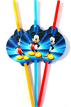 "Міккі Маус" - Трубочки "Асорті"