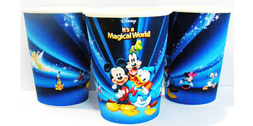"Міккі Маус" - Стаканчики 250 мл