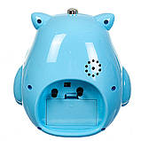 Годинник Будильник Сова (Синя), фото 3