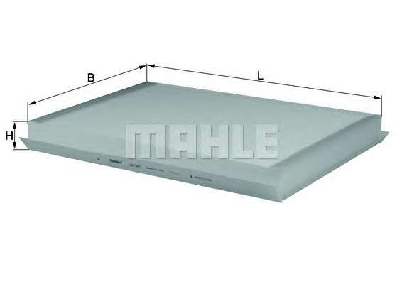 Фільтр салону Knecht LA307, фото 1