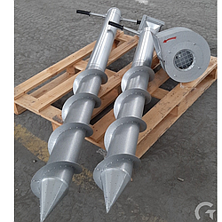 Зерновентилятор 2,2 кВт. Аератор зерновий з реверсом, 380 Вт