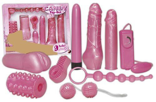 Набір для любовних ігор Candy Set 9-teilig