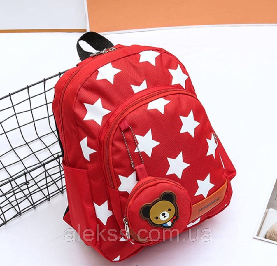 Детский рюкзак для мальчиков и девочек с карманом - фото 2 - id-p1460256258