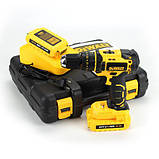 Ударний шурупокрут акумуляторний DeWALT DCD791 24 V 5 AH ДЕВОЛТ дриль-шурупокрут, фото 4