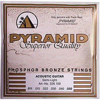 Струны Pyramid 326 100 Phosphor Bronze Semi-Light 11-50