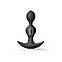 Анальний стимулятор, гнучкий з вібрацією Love To Love TWINNY BUD Black, фото 2