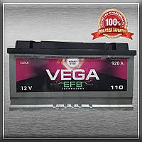 Аккумулятор Vega EFB 6CT-110-0 110Ah/920A R+ 0 (ВЕГА) WESTA (ВЕСТА) Автомобильный АКБ Кислотный Украина НДС