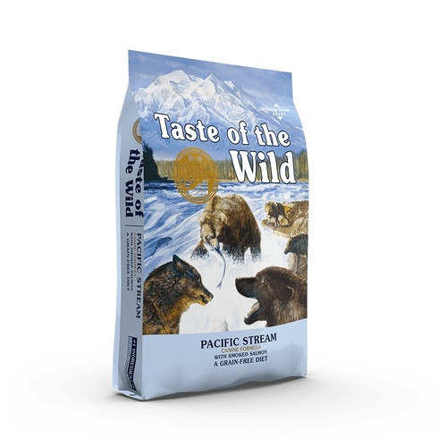 Taste of the Wild Pacific Stream Canine з копченим лососем для дорослих собак - 12,2 кг