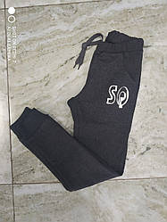 Спортивні штани на хлопчика, колір темно-сірий, 140 см