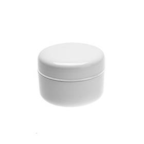 Баночка для крему біла 5 гр герметична баночка з кришкою банку для сипучих матеріалів, косметична баночка креманка 5 мл