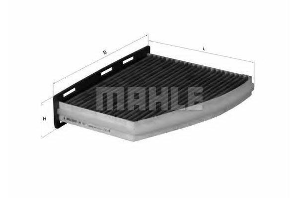 Фільтр салону Knecht LAK181 (вугільний), фото 1