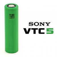 Высокотоковый аккумулятор Sony 18650 Li-Ion Lii-25R, 2600mah VTC5 30A , 3.7V (2.75-4.2V) - 1шт.