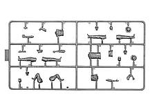 Пілоти вертольотів США (війна у В'єтнамі). Набір пластикових фігурок. 1/32 ICM 32114, фото 2