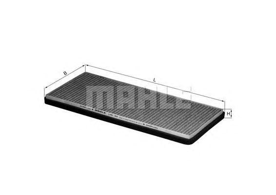 Фільтр салону Knecht LAK62 (вугільний), фото 1