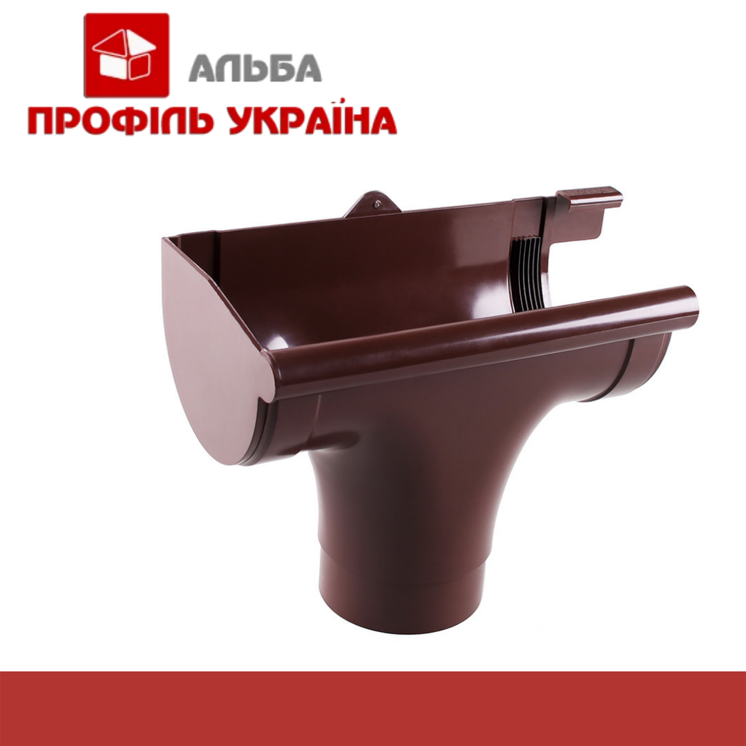 PROFiL 90 Лійка ліва (воронка) Ø90/75