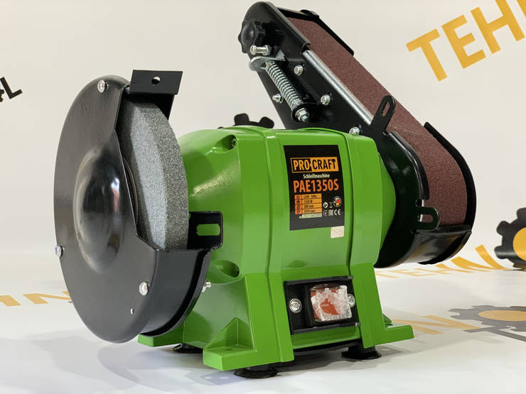 Точило дисково-стрічкове Procraft PAE1350S, фото 1