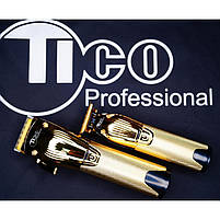 Професійний тример для стрижки та окантовки Tico Professional Expert Mini Gold (100415GO), фото 3