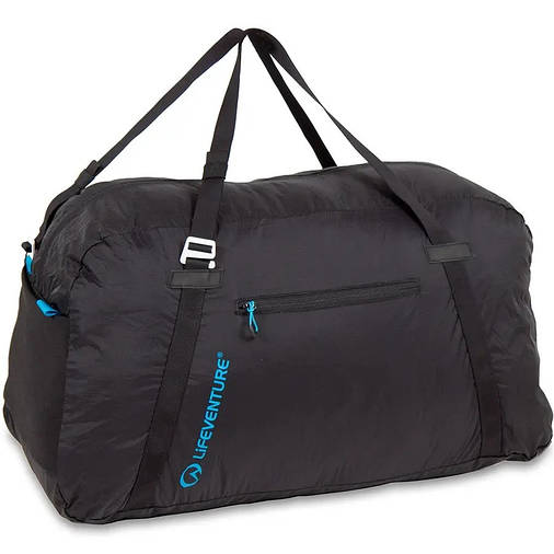 Сумка дорожня Lifeventure Packable Duffle 70L Чорний, фото 3