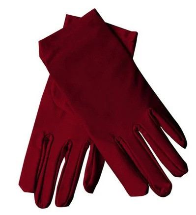 Рукавички для водія жіночі бордові, фото 1