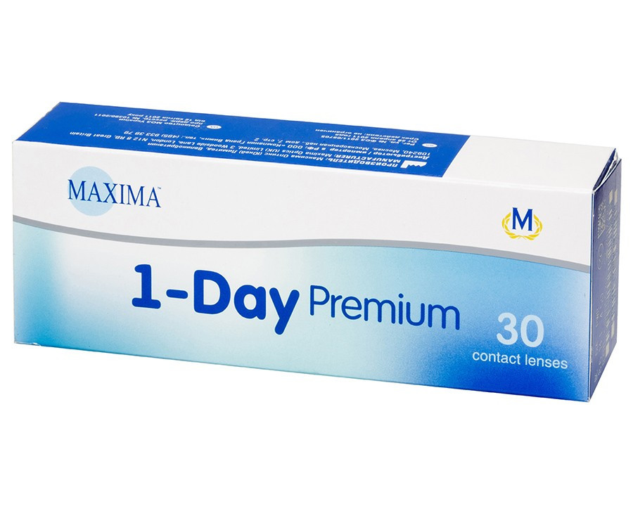 Одноденні контактні лінзи Maxima 1 -day Premium