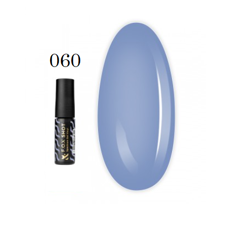 Гель-лак F.O.X. Shot Spectrum Gel Vinyl 060 волошковий денім 5 мл
