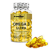 Омега-3 IronFlex Omega 3 Ultra 90caps, фото 4
