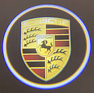 Логотип підсвічування двері Порше Lazer door logo PORSHE, фото 2