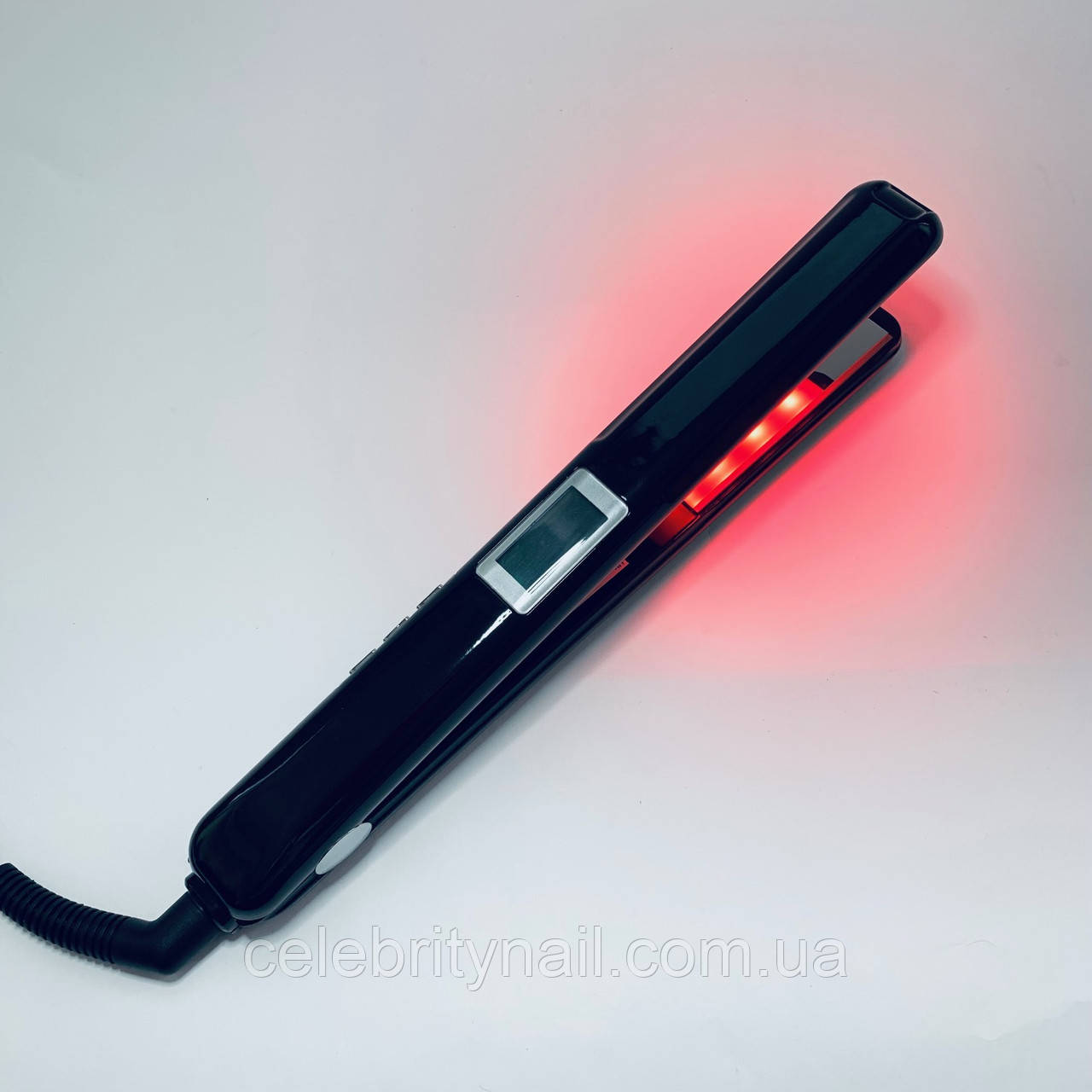 Інфрачервона праска для волосся з ультразвуком Ultrasonic 1056, чорний